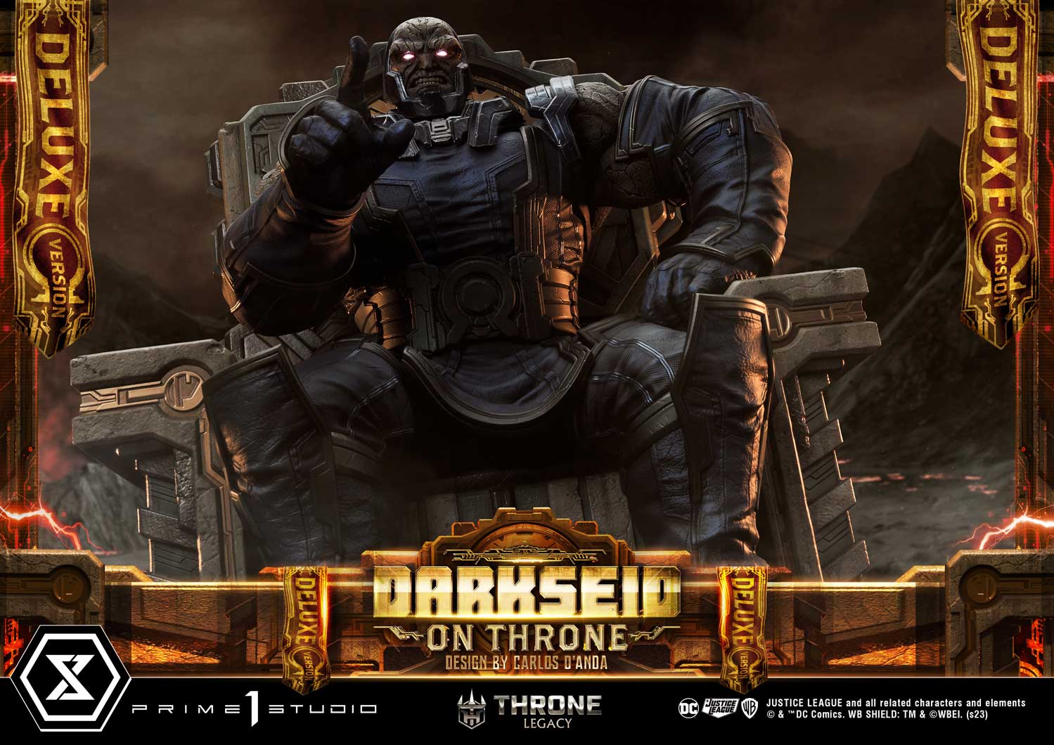 [สั่งจอง] Prime 1 Studio : Darkseid on Throne (Design by Carlos D'Anda)