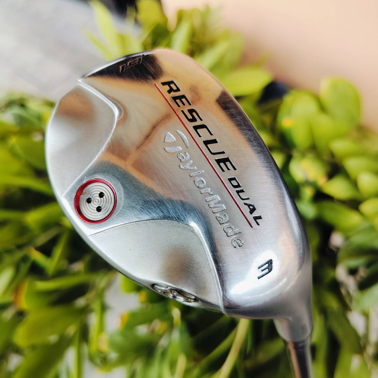UT3 Taylormade RESCUE DUAL องศา 19 ก้าน M.A.S.2 FLEX R ตีตรงมากมีหมุดถ่วงน้ำหนัก แก้ปัญหาตีเหล็กยาวไม่ได้ ไม่โดน ไม้นี้จัดไป ไม่ผิดหวังค่ะ!!! ไม้กอล์ฟพรีเมี่ยมมือสอง ของแท้ By NakaraLuxurious