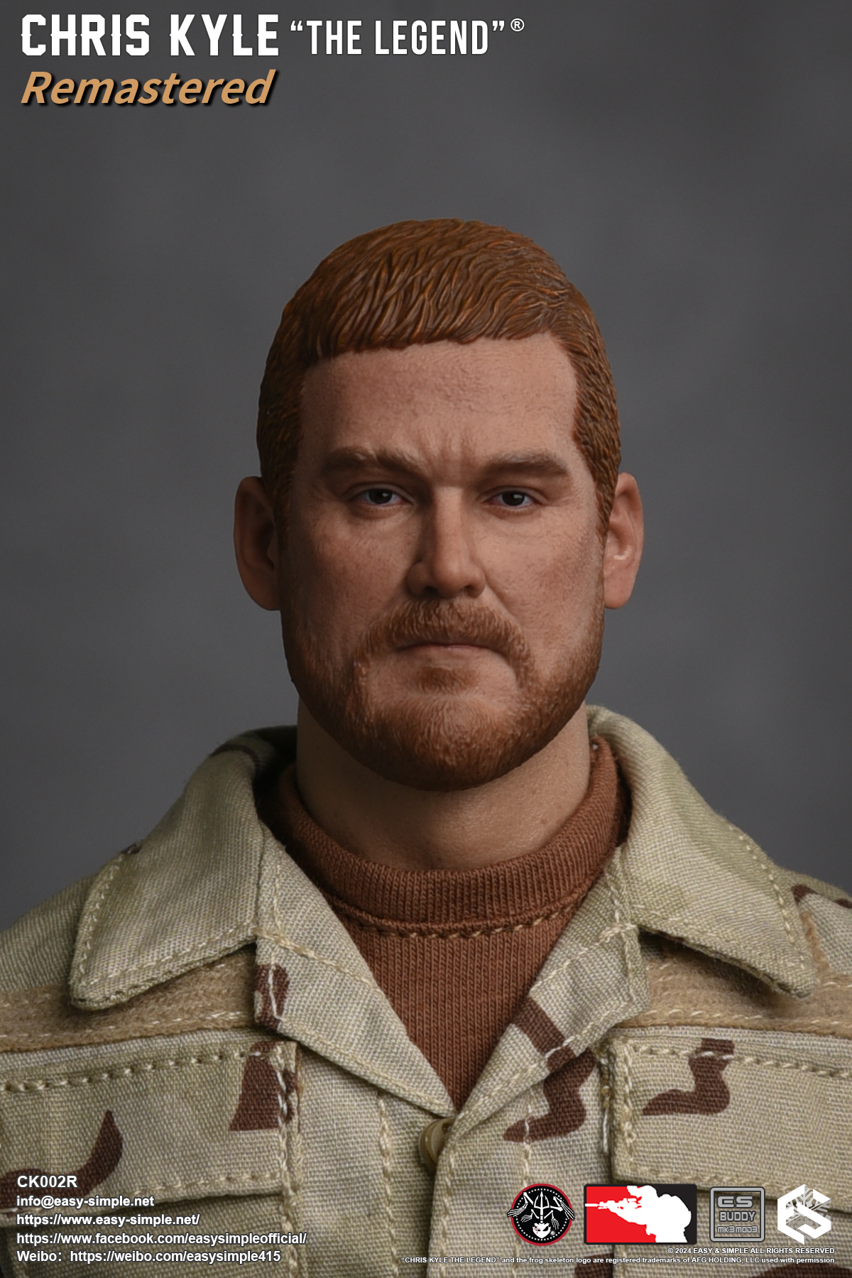 [สั่งจอง] BlackOpsToys X Easy&Simple 1/6 : Chris Kyle "The Legend" Remastered