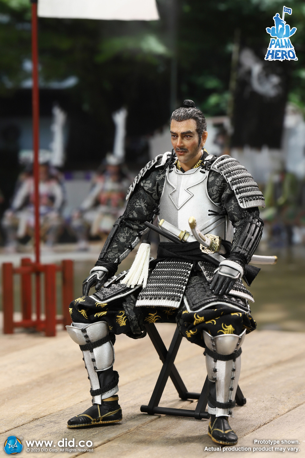 [สั่งจอง] DID 1/12 : Palm Hero Japan Samurai Series - XJ80014 : Uesugi Kenshin