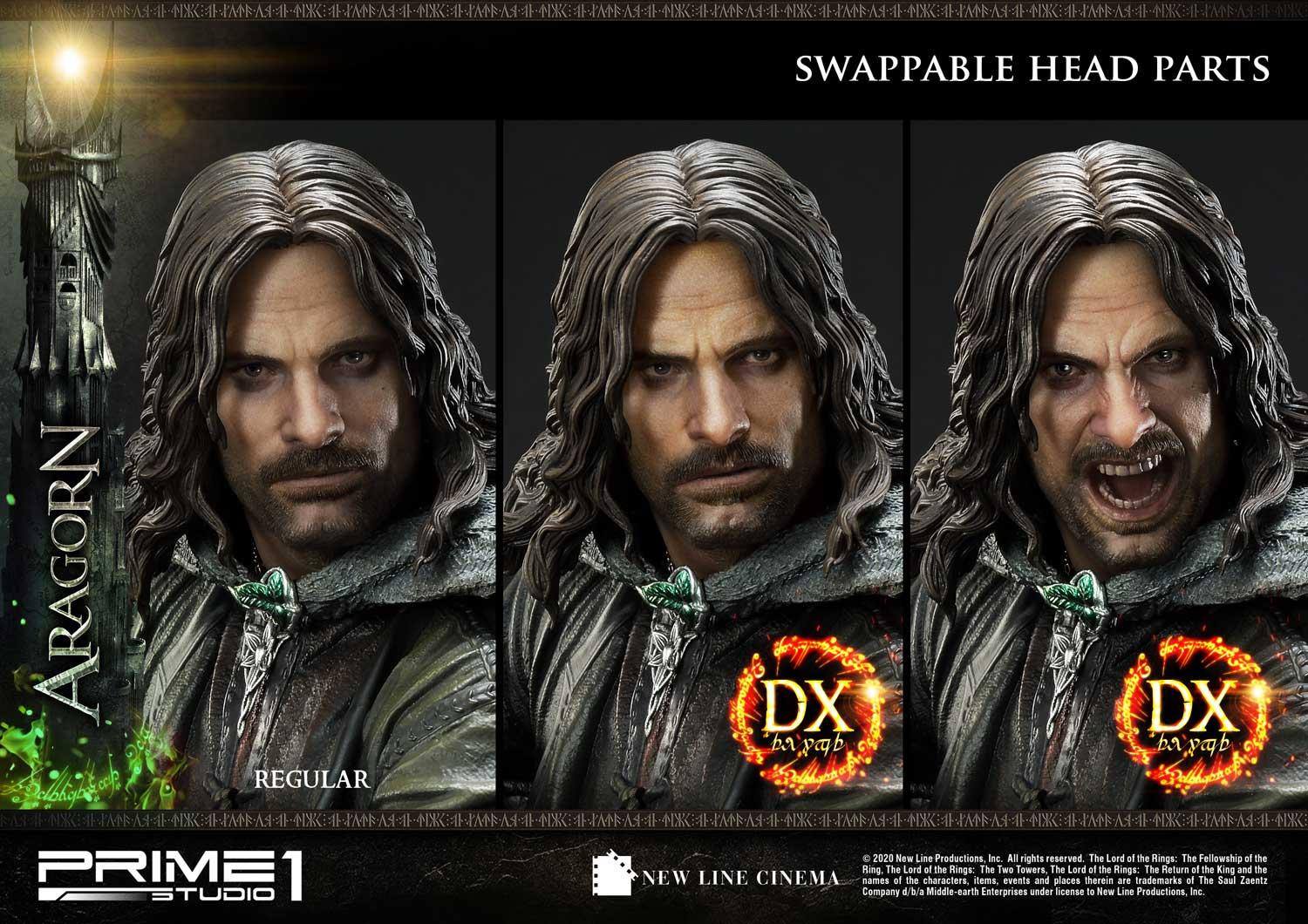 [สั่งจอง]Prime 1 Studio PMLOTR-03DX 1/4 The Lord of the Rings : Aragorn [Deluxe Ver.]