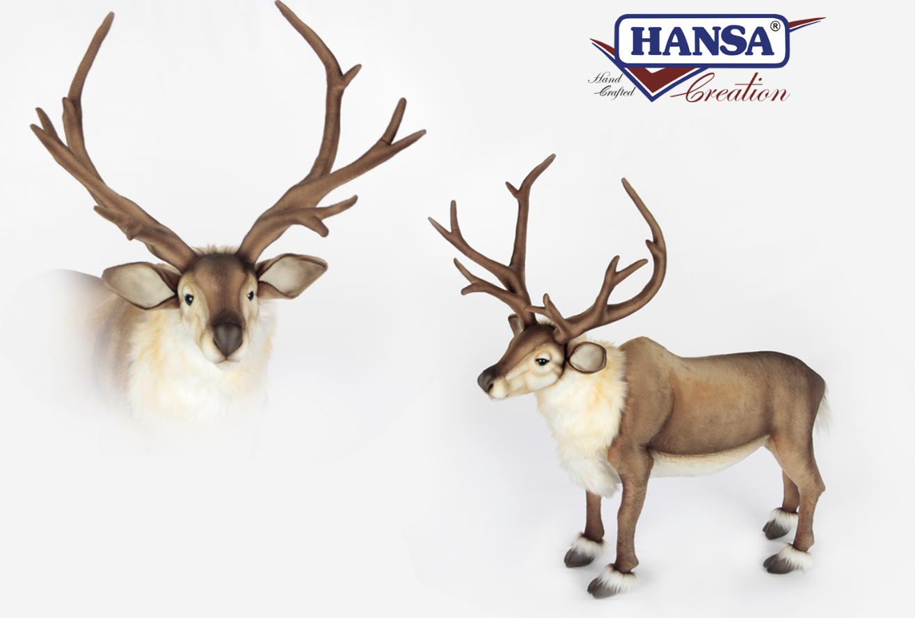 6860 Nordic Reindeer Standing 65 cm.L