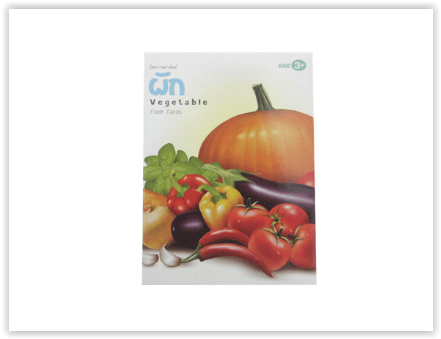 01408 บัตรคำศัพท์ประกอบภาพชุดผัก , ของเล่นเสริมพัฒนาการ ,ของเล่นเสริมทักษะ,ของเล่นเด็ก, สื่อการสอนอนุบาล