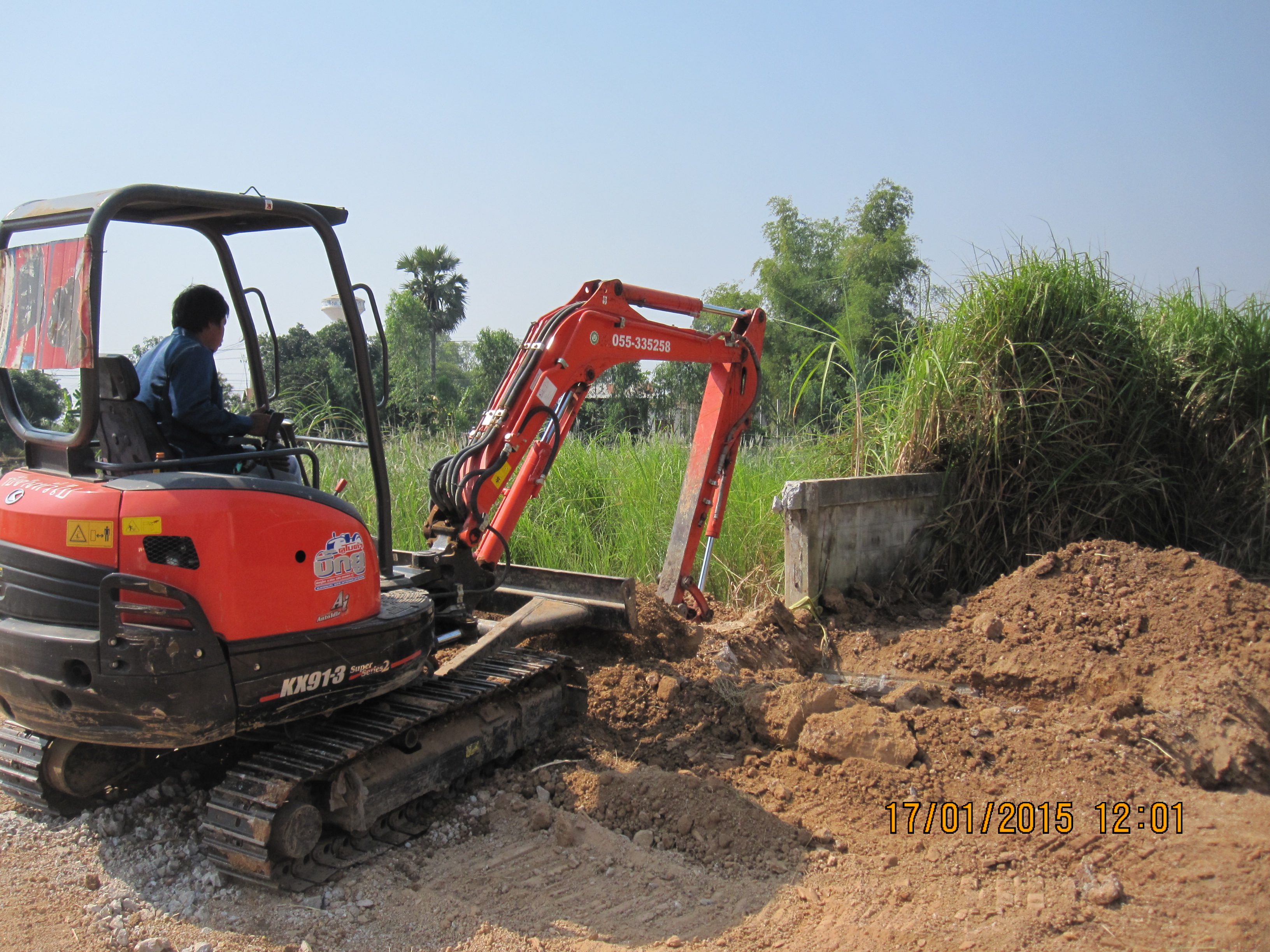 งานสร้างประตูค่าย เอกาทศรถ จังหวัดพิษณุโลก