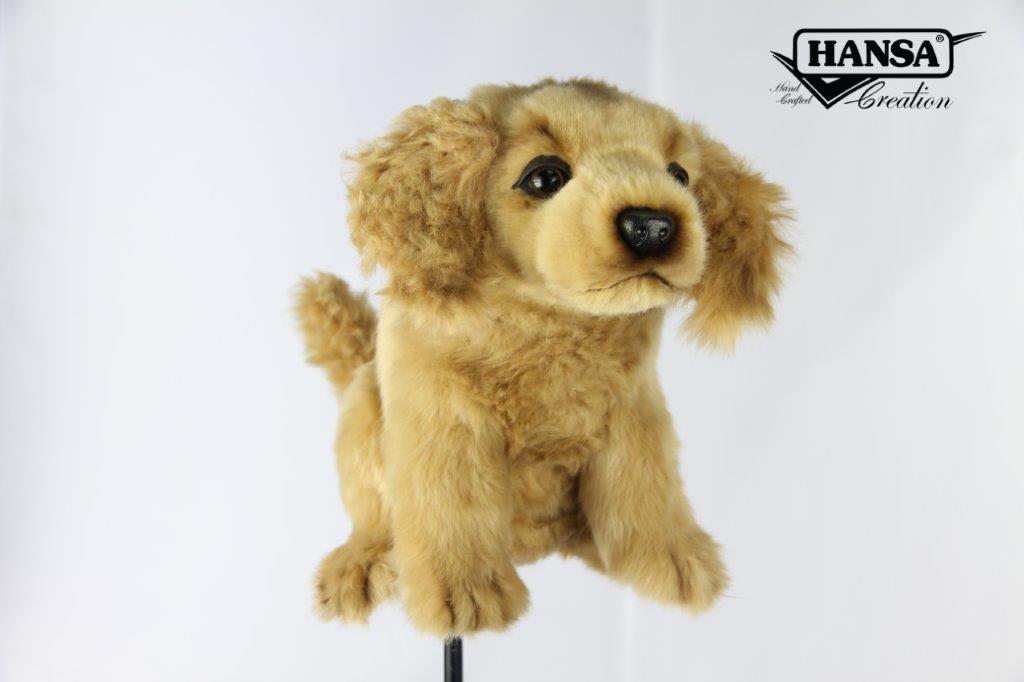 8507 Golden Retriever Wood Golf Cover