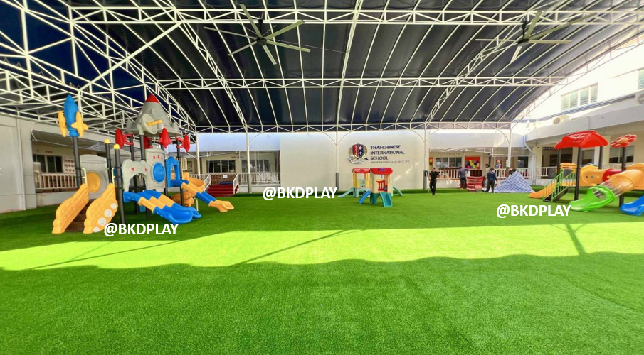 บ้านเด็กวินเทจ สีพาสเทล, สไลเดอร์พร้อมปีนป่าย บ้านสไลเดอร์ของเล่น บ้านน้อยสองชั้น กระดานลื่นพลาสติก,บ้านมีสไลเดอร์ , เครื่องเล่นสนาม พร้อมส่ง