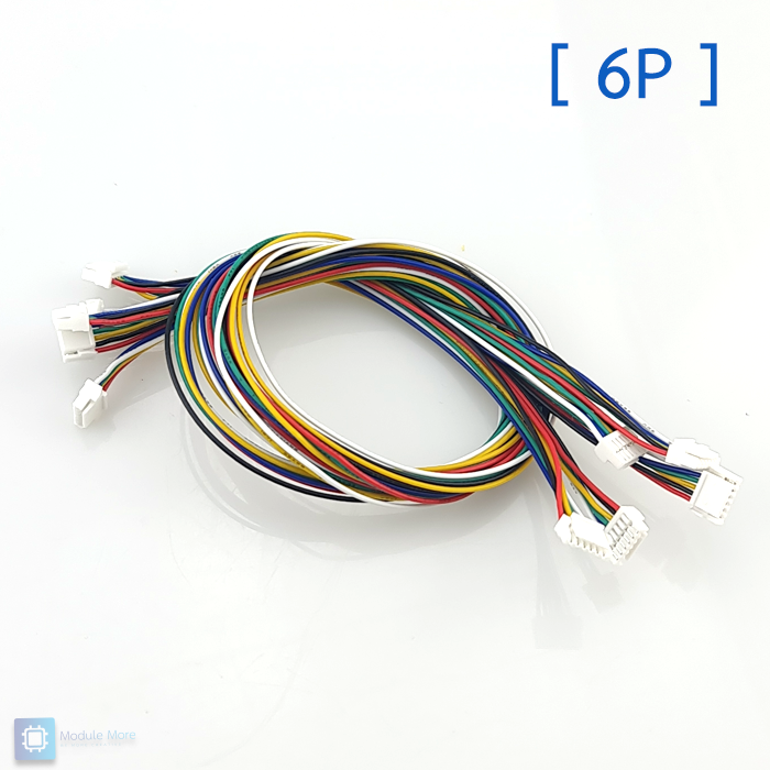 [5 เส้น] หัวต่อ JST GH1.25mm สองหัว ยาวราว 30cm 2P/3/4/5/6P double head 1.25mm spacing electronic wire with lock terminal wire
