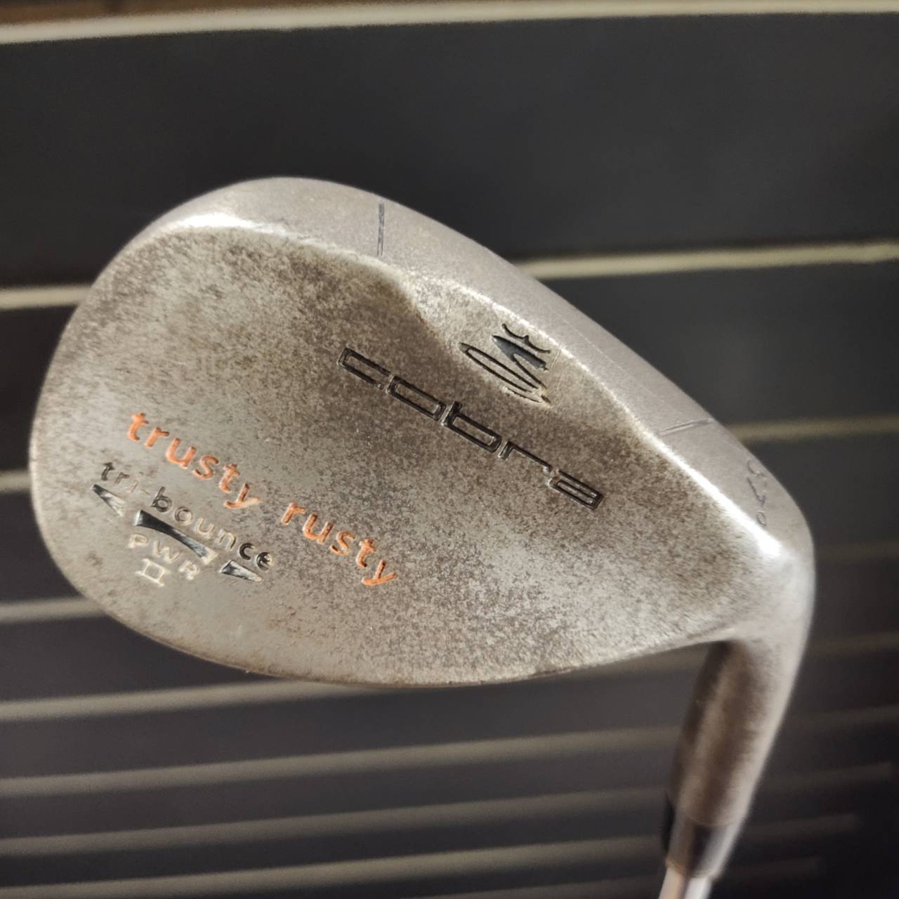 WEDGE COBRA Trusty Rusty องศา 57 ก้าน DG TOUR ISSUE สุดยอดแห่งพลังสปิน รุ่น OIL CAN ฺเจียร BOUNCE ได้สวยมาก ชิพง่าย