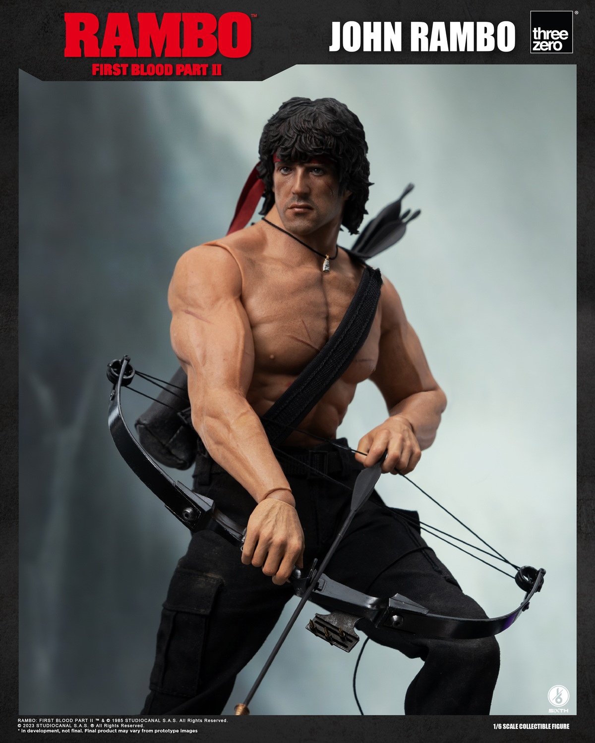 [สั่งจอง] Threezero 1/6 : Rambo First Blood Part II