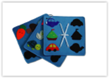 ชุดร้อยเชือกจับคู่ ภาพกับเงา ของเล่นเสริมพัฒนาการ ,ของเล่นเสริมทักษะ,ของเล่นเด็ก, สื่อการสอนอนุบาล