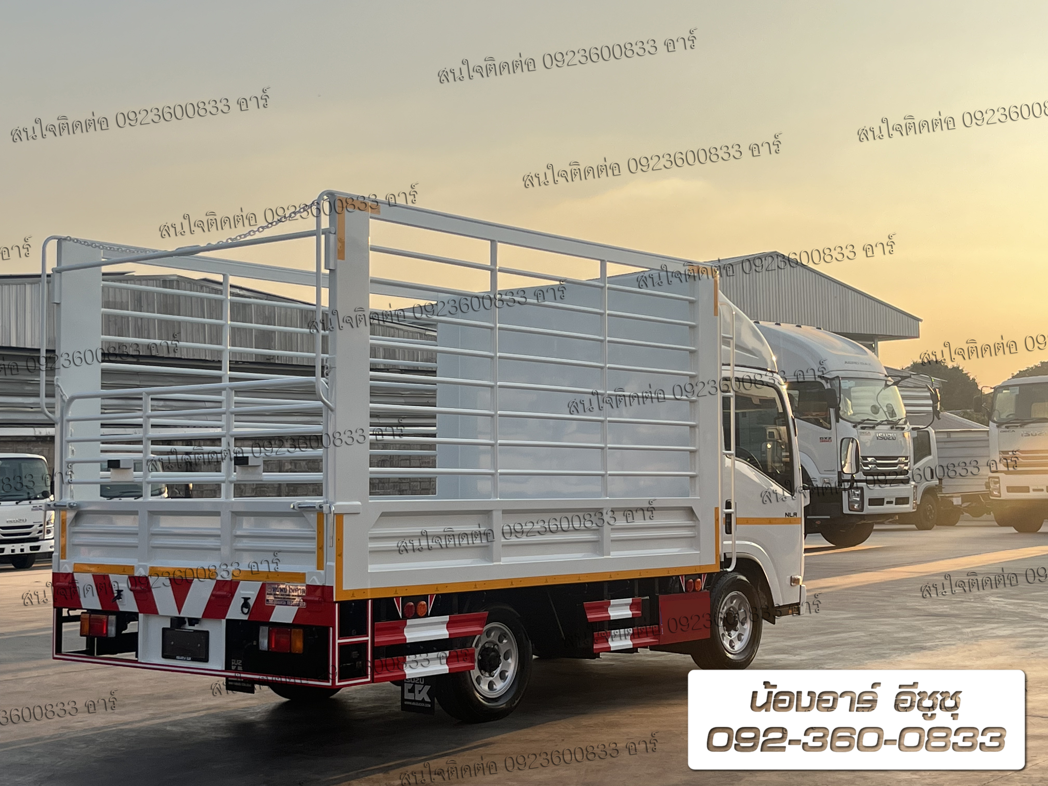 4 ล้อ ISUZU NLR Euro5 Max คอกกลม