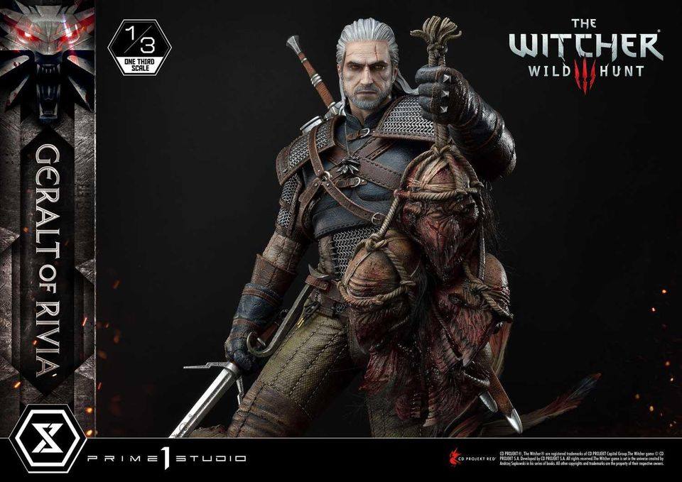 [สั่งจอง]Prime 1 Studio MMW3-01 1/3 scale Geralt of Rivia (The Witcher 3)