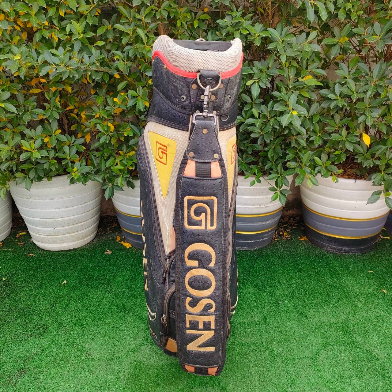 ถุงกอล์ฟ GOSEN มือสอง ของแท้ถุง TOUR ใบใหญ่ มีลอก บ้าง ดูไม่ใหม่มาก