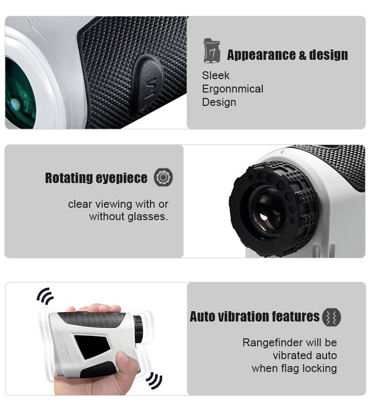 กล้องวัดระยะสำหรับนักกอล์ฟ รหัสสินค้า KB600AG Rangefinder for golfers, Measure slope