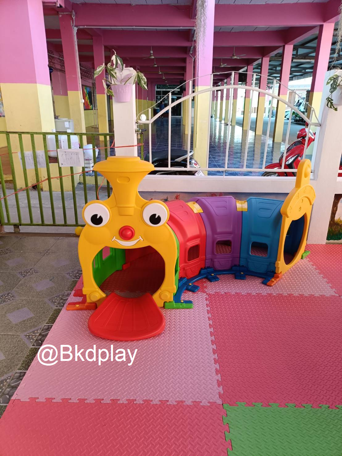 รถไฟของเล่น ,ถ้ำลอด,ท่อลอด , อุโมงค์รถไฟ ,ของเล่นสนาม,ของเล่นเสริมพัฒนาการ พร้อมส่ง ราคาโรงงาน