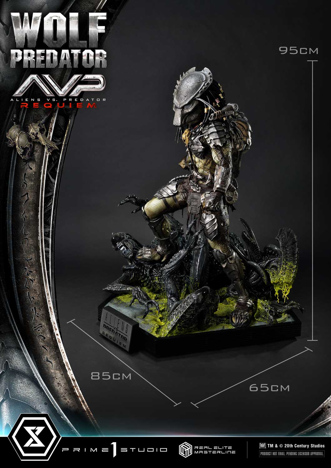 [สั่งจอง]Prime 1 Studio : Wolf Predator (Aliens vs. Predator: Requiem)
