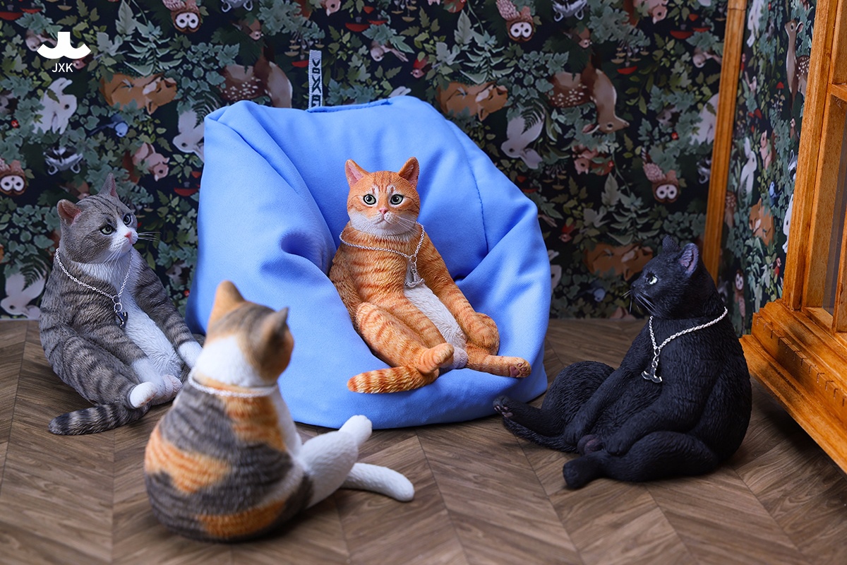 [สั่งจอง] JXK 1/6 : Lazy Cat Figurine V9