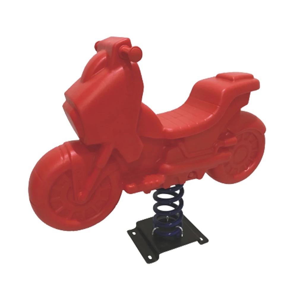 โยกเยกสปริง, มอเตอร์ไซค์ ,สปริงโยกเยกสปริง เครื่องเล่นสนามกลางแจ้ง สินค้าพร้อมส่ง