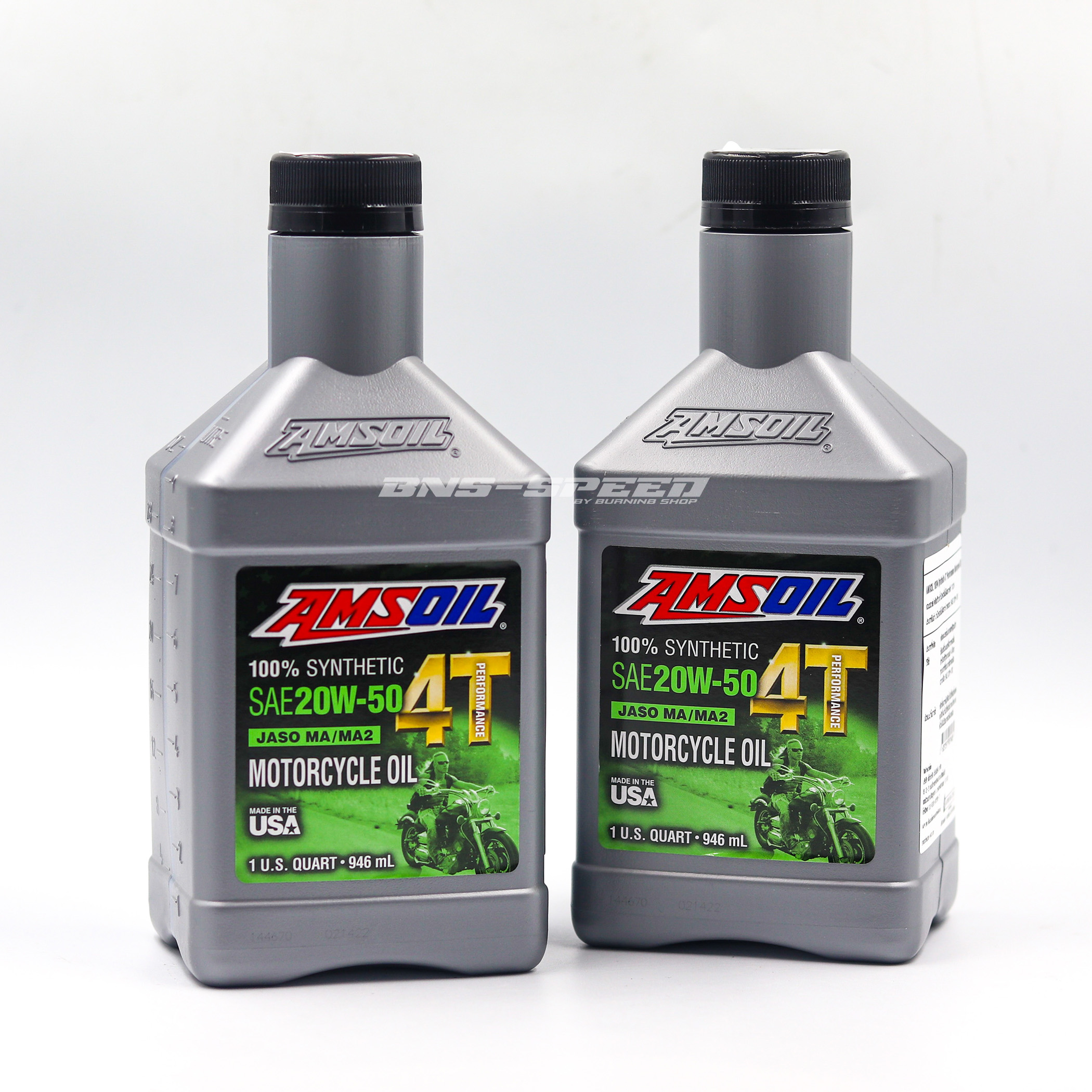 น้ำมันเครื่อง Amsoil 20W-50 Synthetic 4T (946ml.)