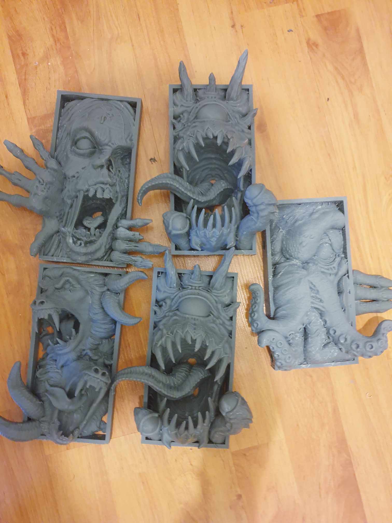 [สั่งจอง]พร้อพฉาก3D Evil & Monster