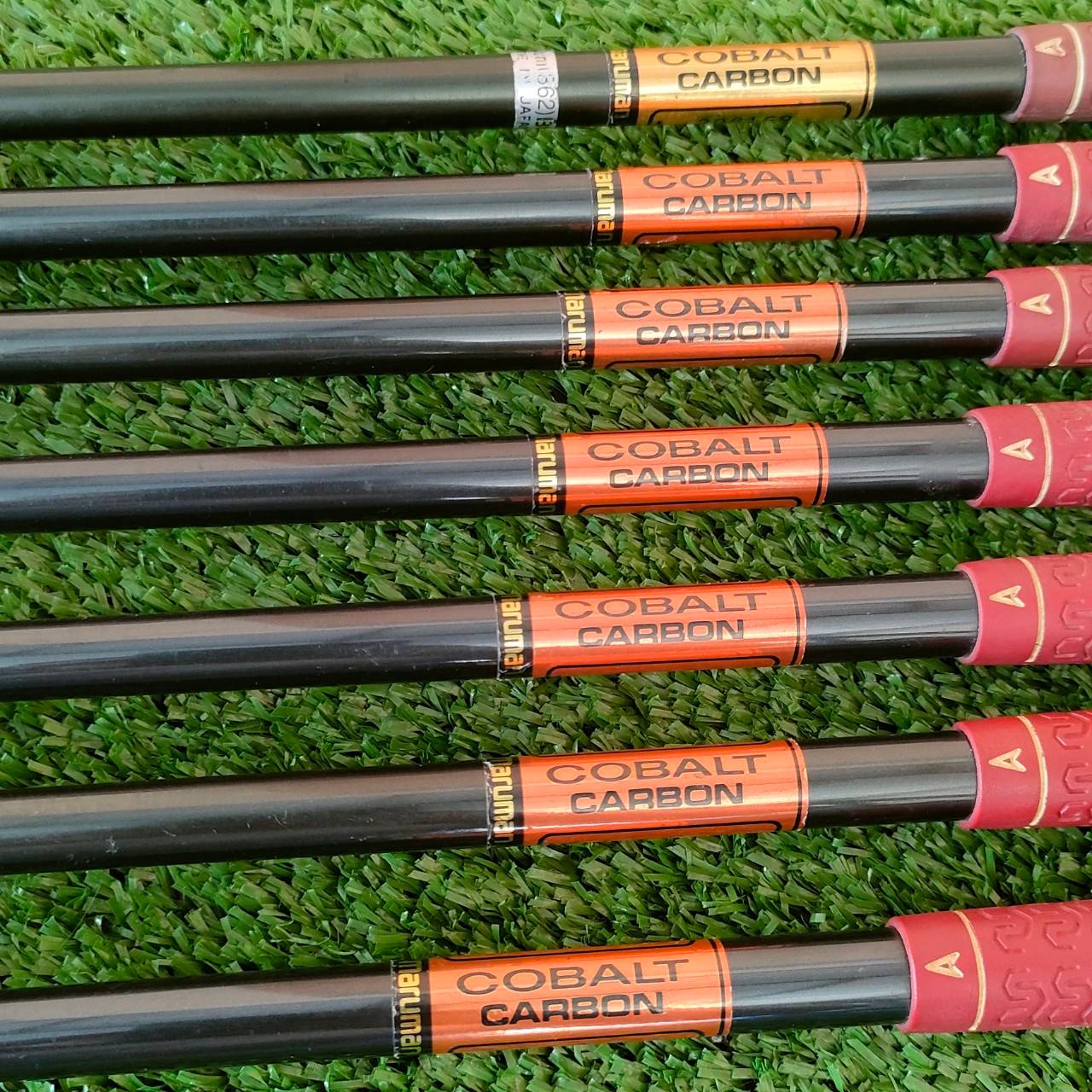 ** ไม้กอล์ฟสำหรับผู้หญิง ** ชุดเหล็ก MARUMAN BINDIA CUP SPSS มีเหล็ก 5-9 เเละ PW SW ก้าน COBALT CARBON FLEX L