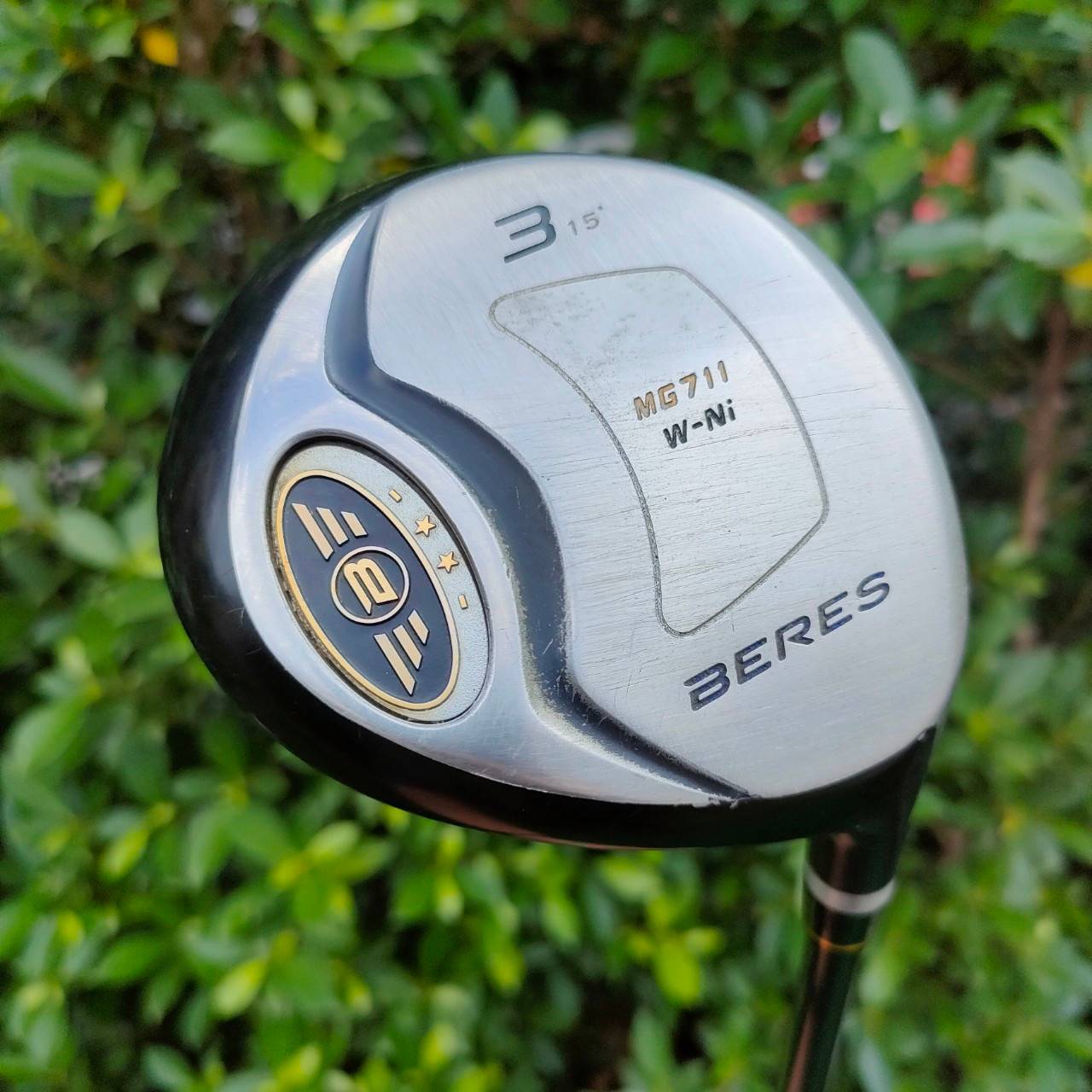 FW3 HONMA BERES MG711 W-NI องศา 15 ก้าน ARMRQ B49 ** ก้าน2ดาว** FLEX R ตระกูล BERES คือตระกูลพรีเมี่ยมสุดของ HONMA