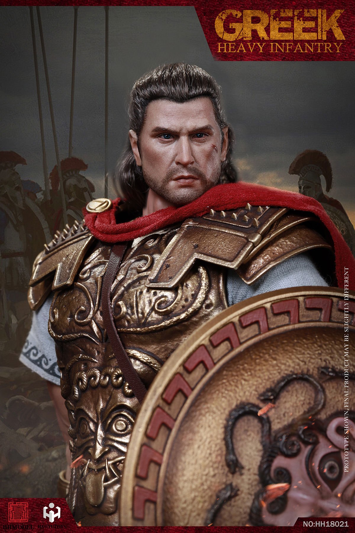 [สั่งจอง]HHMODEL & HAOYUTOYS HH18021 1/6 Scale Imperial Army-Greek Heavy Infantry