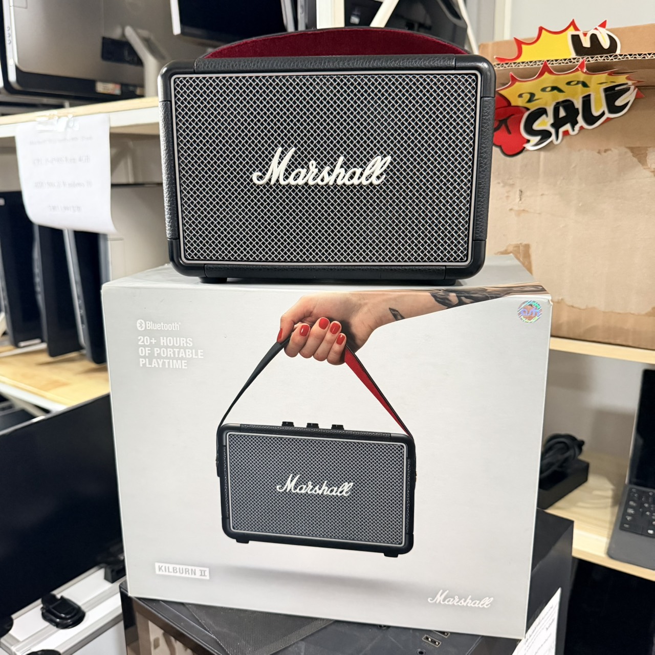 Marshall Kilburn II + AC *** แบตเสีย เสียสายใช้งานได้ปกติเครื่องสวย