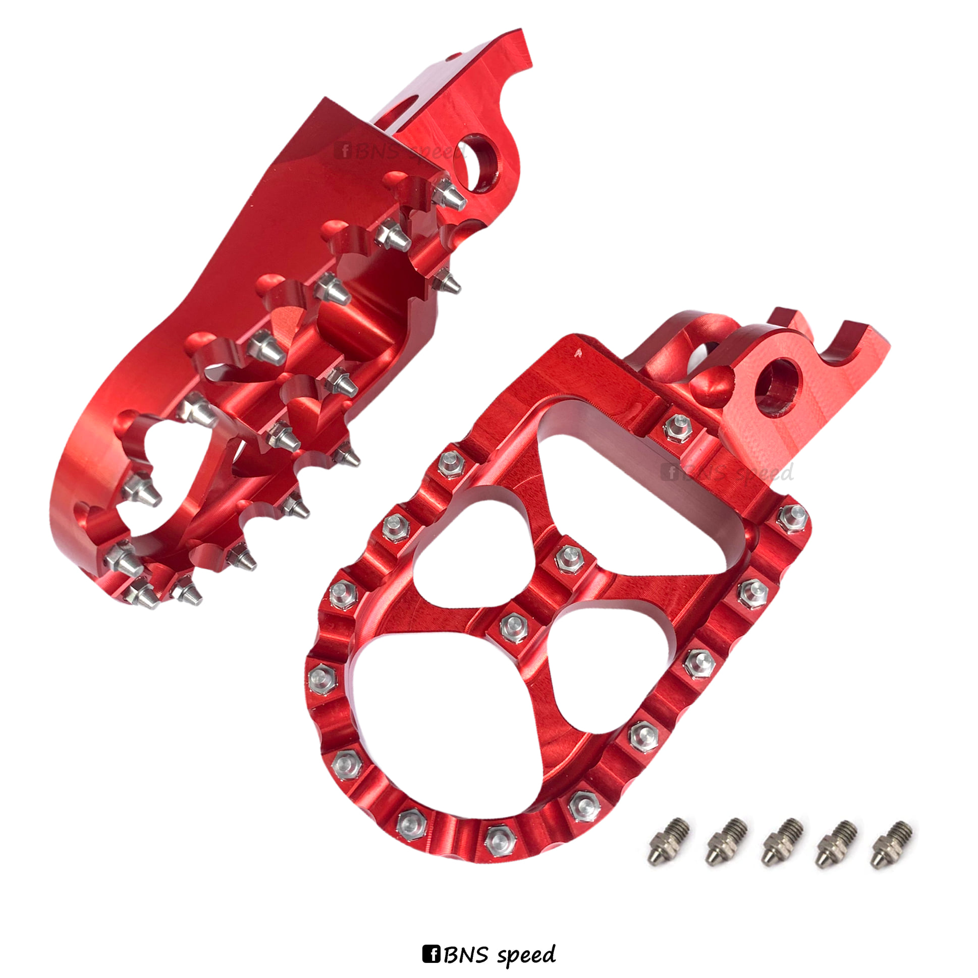 พักเท้าอลูมิเนียม Honda CRF250/300L/M/Rally, CRF250/450R/RX/RL