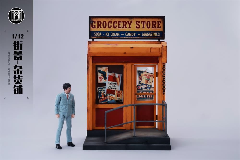 [สั่งจอง] MMMTOYS 1/12 - M2506 : Streetscape - Grocery Store