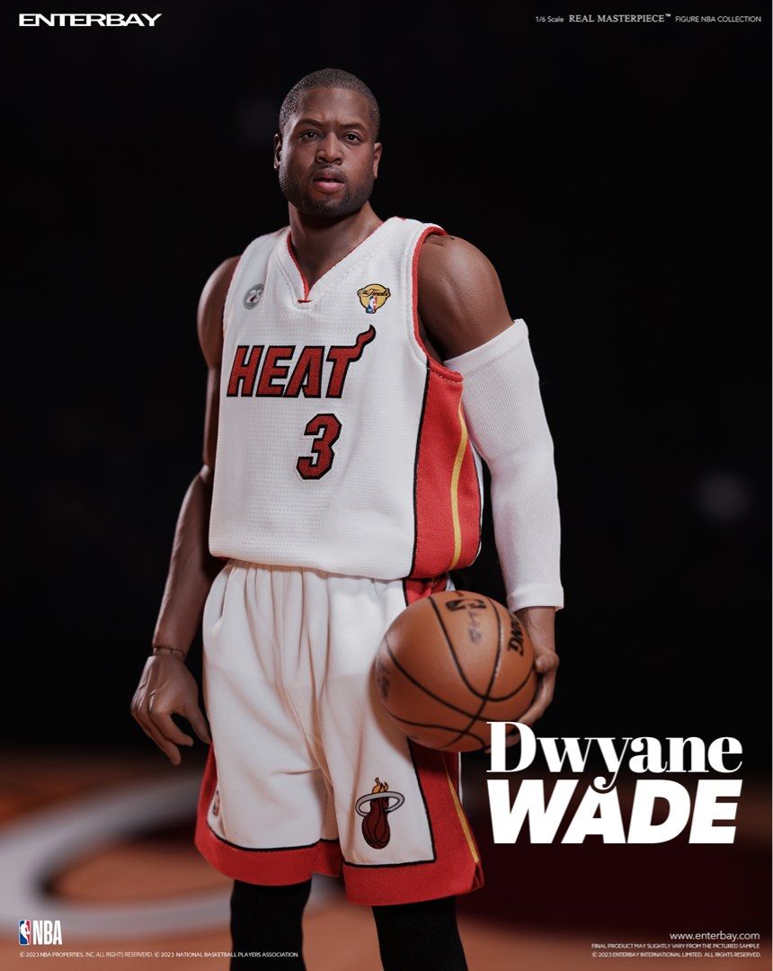 [สั่งจอง] Enterbay RM-1097 1/6 REAL MASTERPIECE NBA COLLECTION: DWYANE WADE