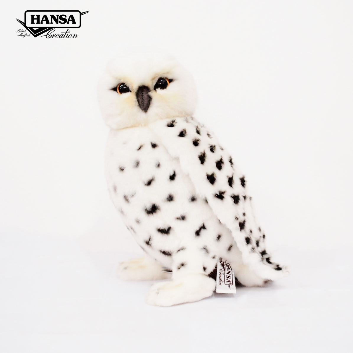 7860 Artic Owl 27 cm. H - ตุ๊กตานกเค้าแมวหิมะ