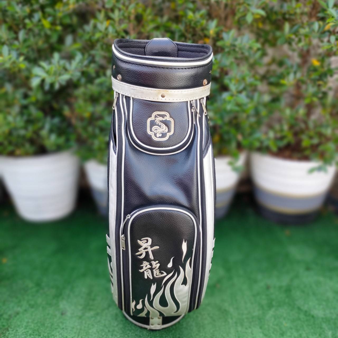 ถุงกอล์ฟ SAMURAI -DRAGON ** มีตำหนิคอพเวอร์ขาด เเละ เเป๊กหลุด**