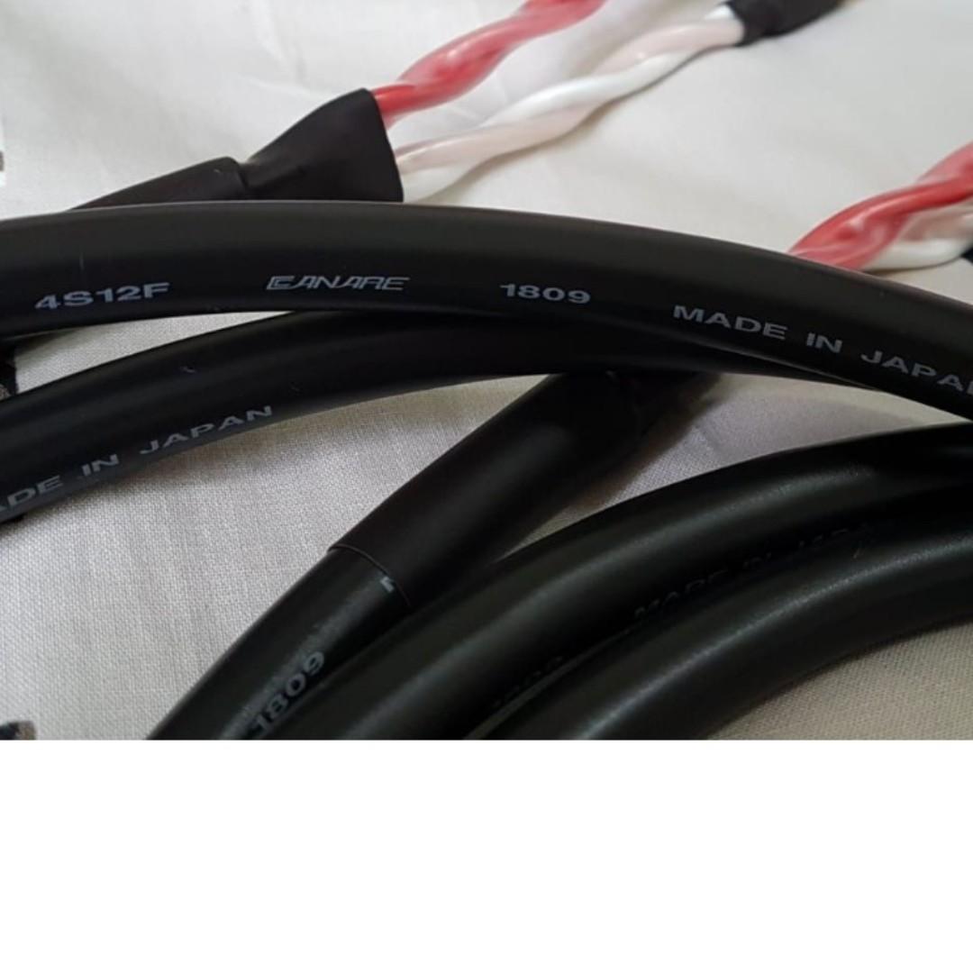 Canare Canare 4S12F 4-conductor speaker cable 4C x 13AWG 2.63 sq.mm 4S12F