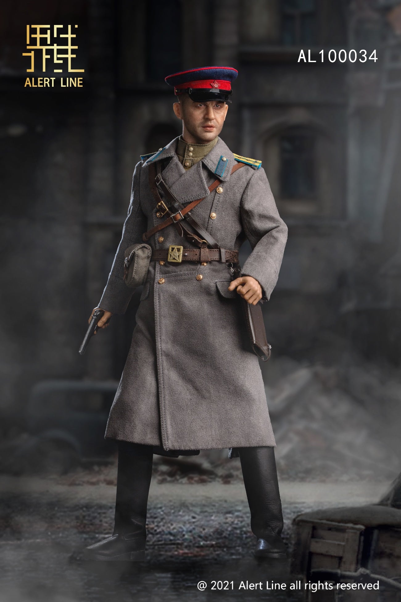[สั่งจอง]Alert Line AL100034 1/6 : WWII Soviet NKVD Officer