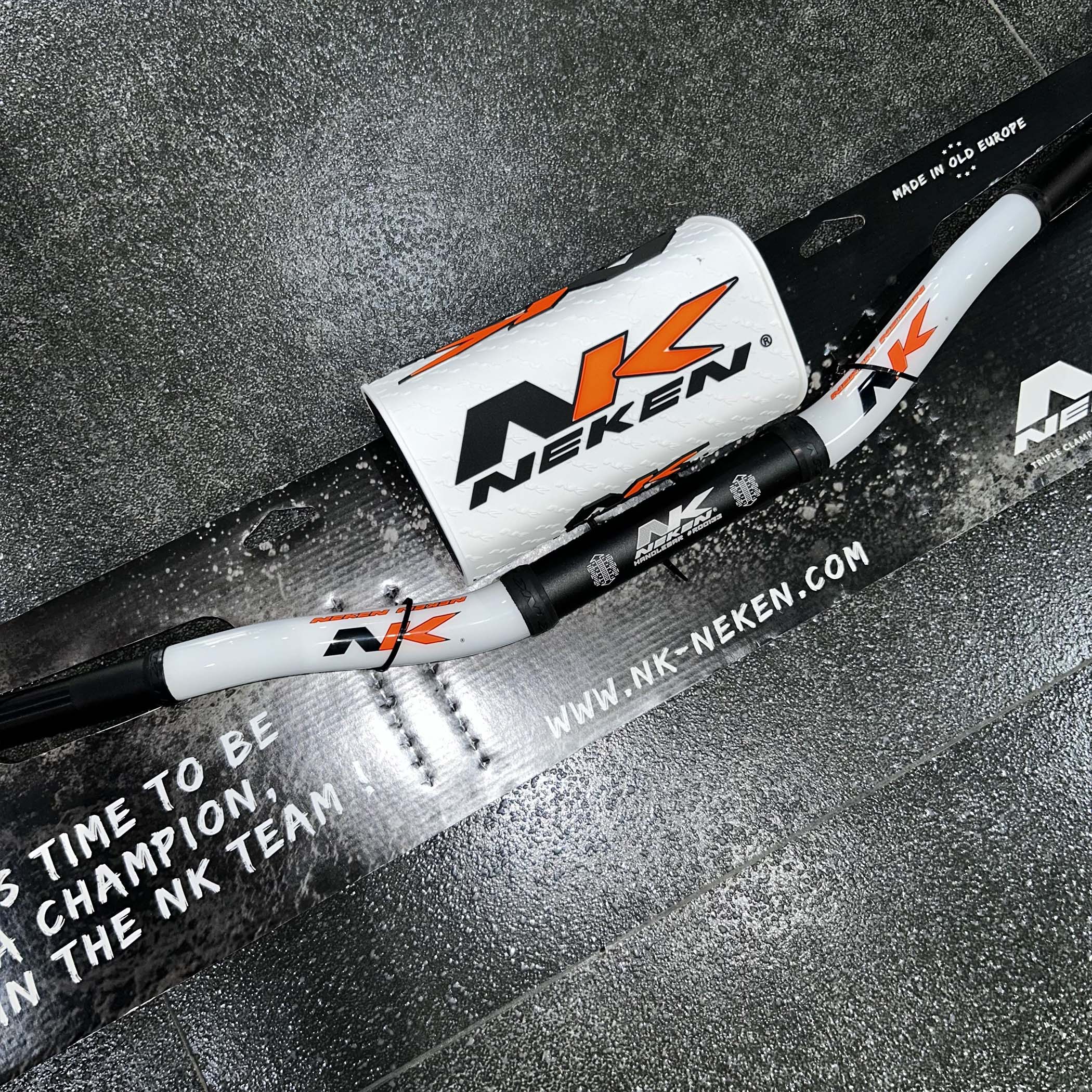 แฮนด์ NK Neken Radical Design Handlebar 133C - WH