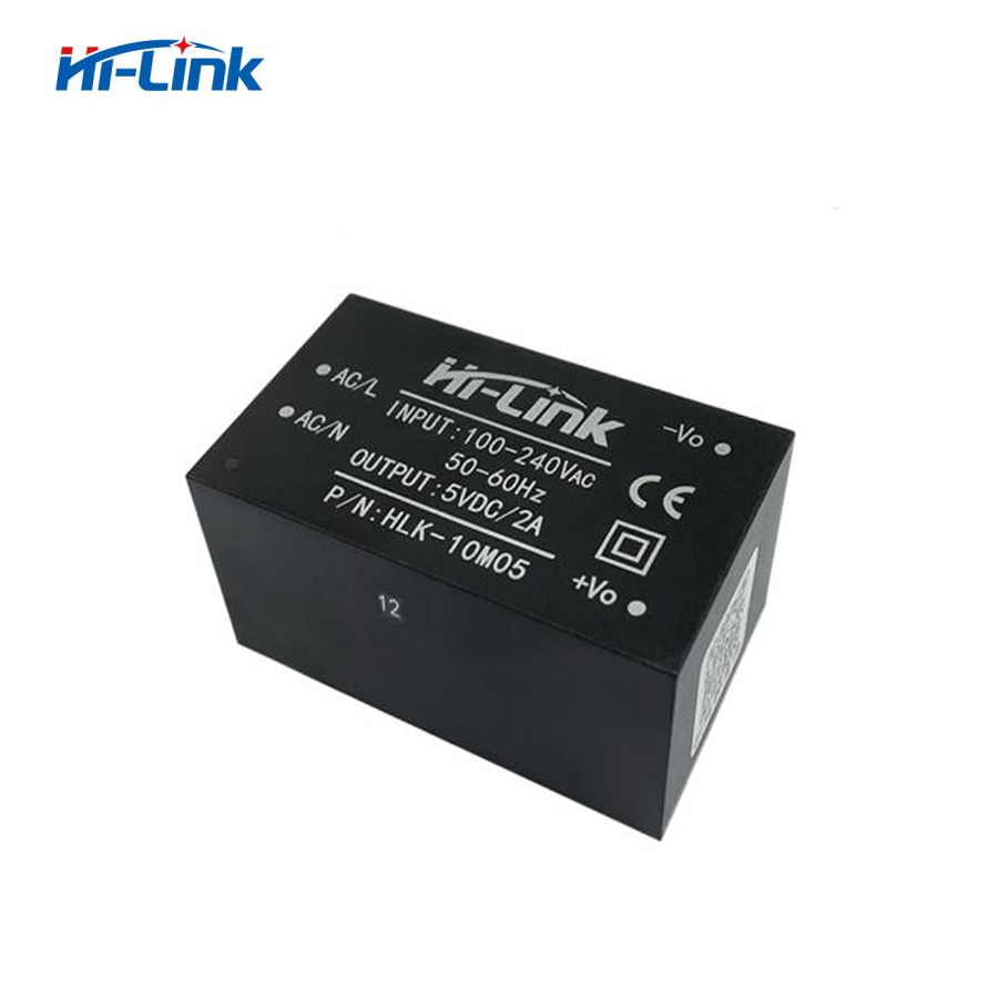 โมดูลแปลงไฟ 220v เป็น 5v 2A Hi-link HLK-10M05 Power supply 220v to 5V AC-DC ultra-small isolated