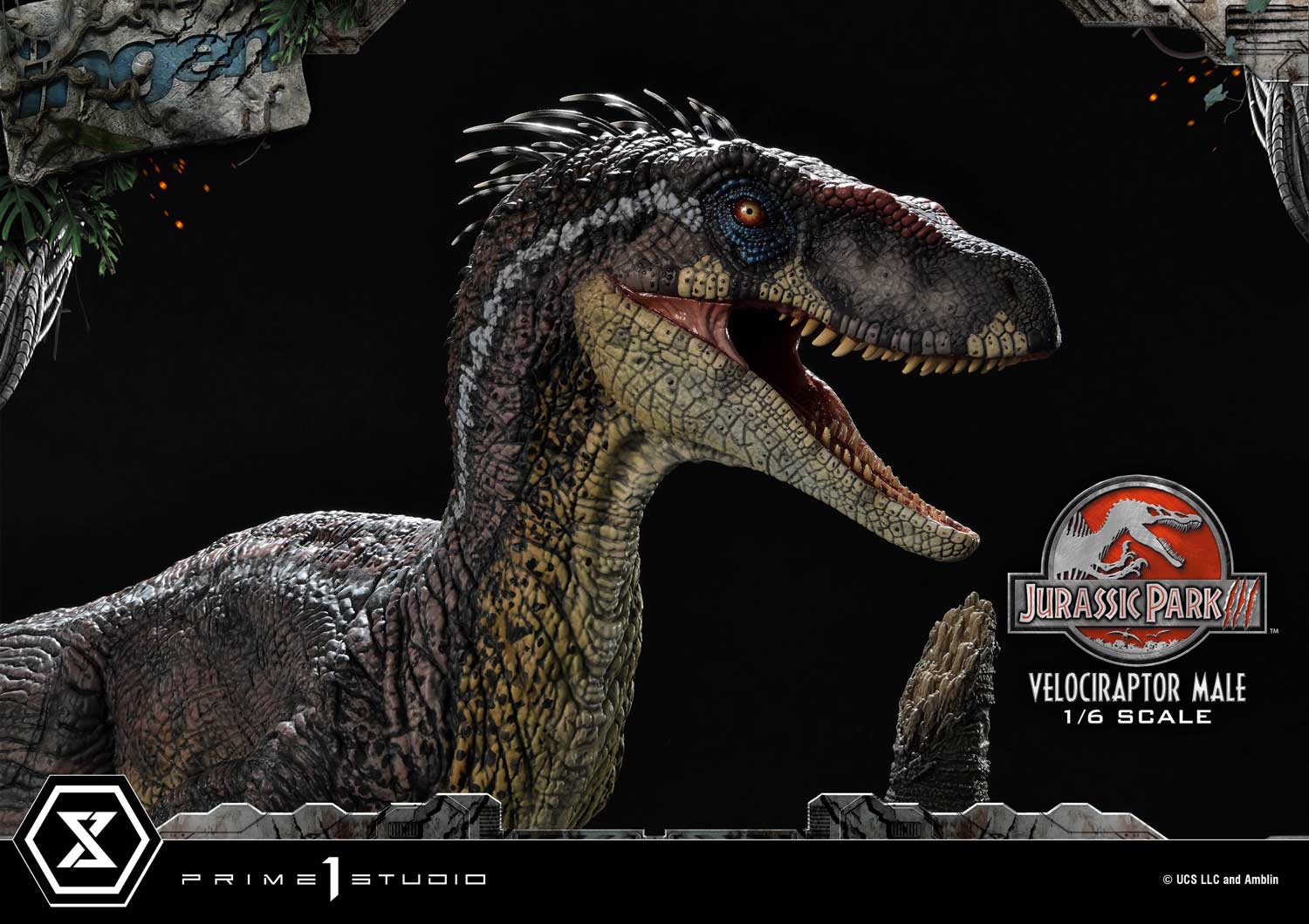 [สั่งจอง] Prime 1 Studio : LMCJP-10: Velociraptor Male (Jurassic Park 3)