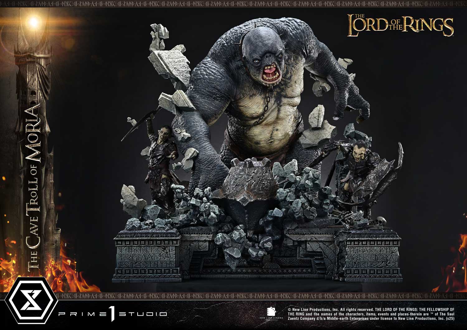 [สั่งจอง]Prime 1 Studio MLOTR-13: Cave Troll of Moria (The Lord of the Rings)