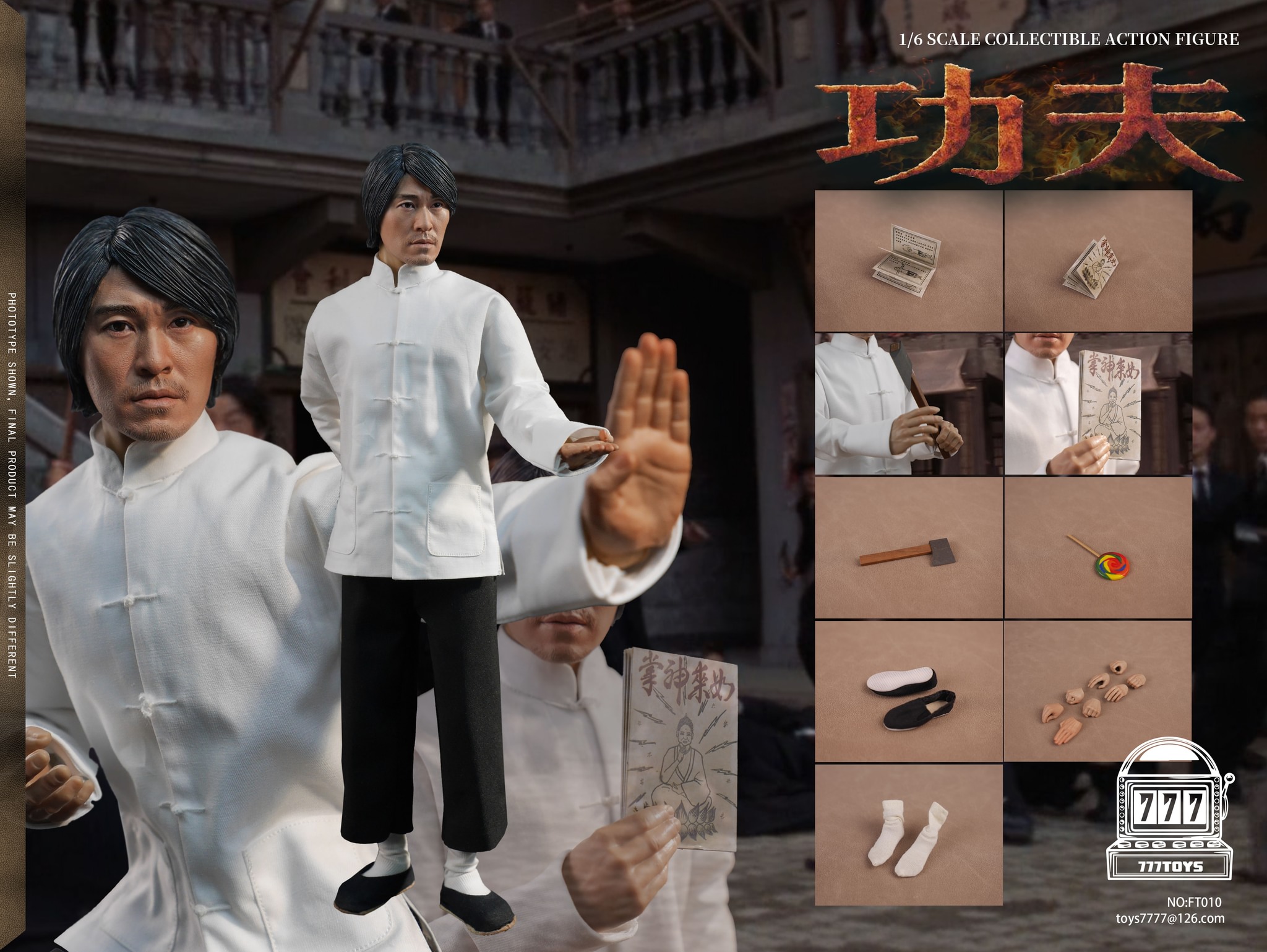 [สั่งจอง]777TOYS NO.FT010 1/6 Kung Fu XingZai