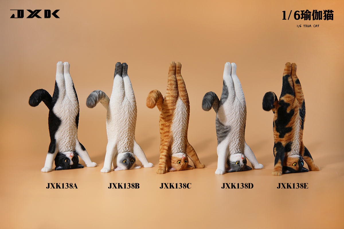 [สั่งจอง]JXK 1/6 : Yoga Cat