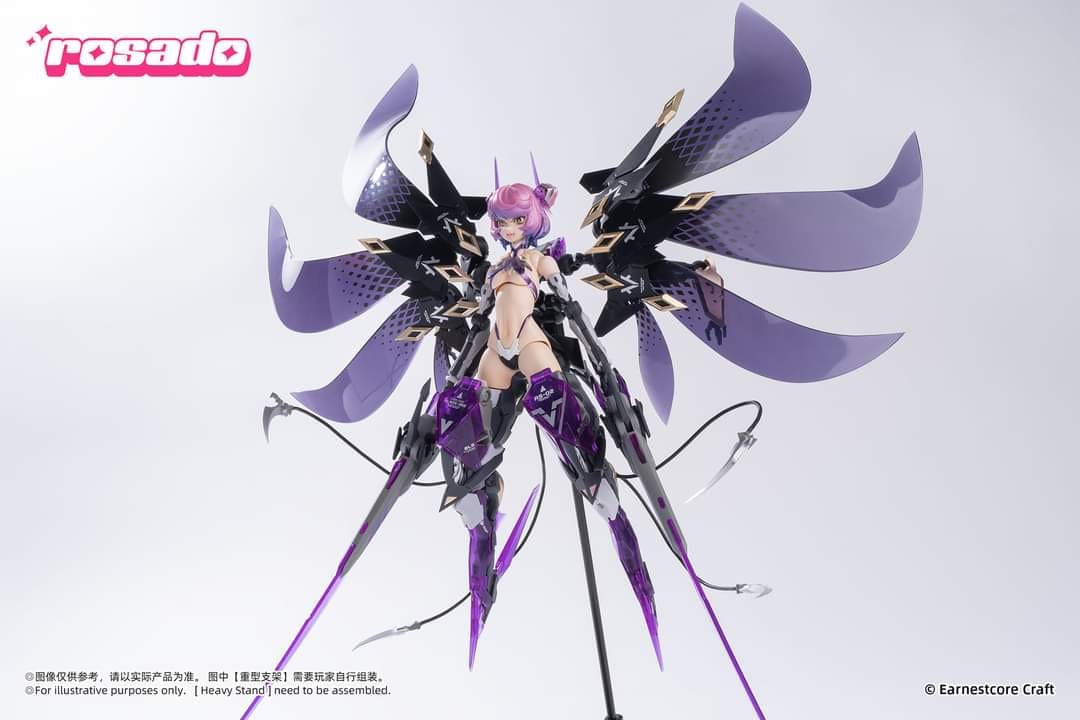 [สั่งจอง]Earnestcore Craft RS-02 1/10 : ROSADO STARFLOWER BLACK IRIS (23cm)