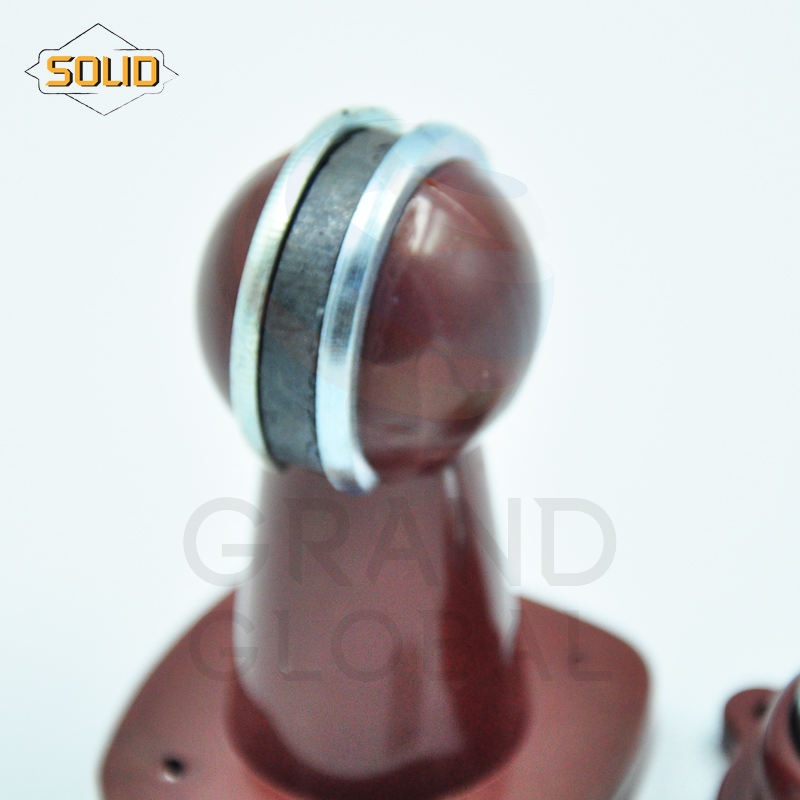 กันชนประตู กันชนแม่เหล็ก ที่หยุดประตู กันชน กันกระแทก แม่เหล็ก พลาสติกหนา สีน้ำตาล แรงดูดสูง พร้อมวัสดุติดตั้ง