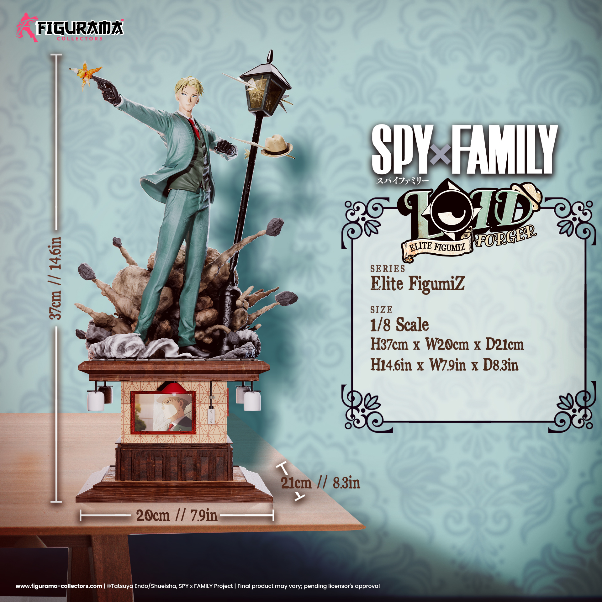 [สั่งจอง]Figurama Collectors : The Forgers 1/8 Elite Figumiz (Spy x Family)