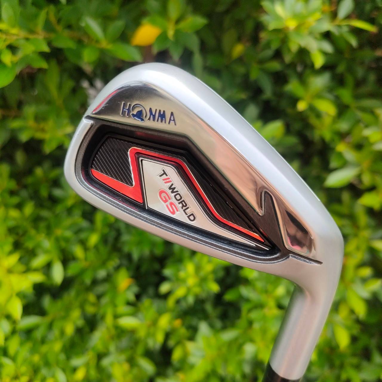 ชุดเหล็ก HONMA T//WORLD GS มีเหล็ก 4-10 ก้าน DYNAMIC GOLD S400 กริพ CADERO ทั้งชุด, สภาพสวย ชุดนี้รุ่นใหม่ออกปี 2021, เหล็กมี CAVITY ตีง่ายมาก!! ไม้กอล์ฟมือสอง ของแท้ BY NakaraLuxurious