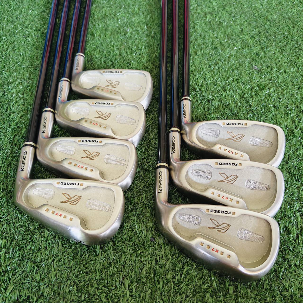 KASCO K7 FORGED – ชุดเหล็กพรีเมี่ยมญี่ปุ่นแท้ๆ ฟีลนุ่มมากและมี CAVITY BACK ตีง่ายมากอีกด้วย