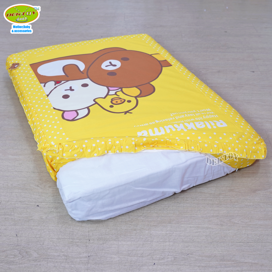 Papa ปาป้า ที่นอนเด็กเบาะฟองใย ริลัคคุมะ ไซส์ใหญ่พิเศษ นุ่มนิ่ม รุ่น RLK-H08