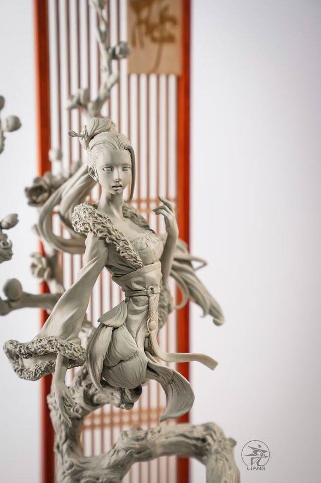 [สั่งจอง]Yuan Xing Liang Chinese Ladies Plum, Orchid, Bamboo and Chrysanthemum