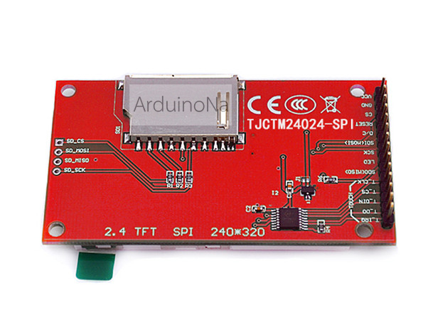 240*320 2.4 inch SPI LCD module 240*320 TFT module ILI9341 takes up at least 9 IO