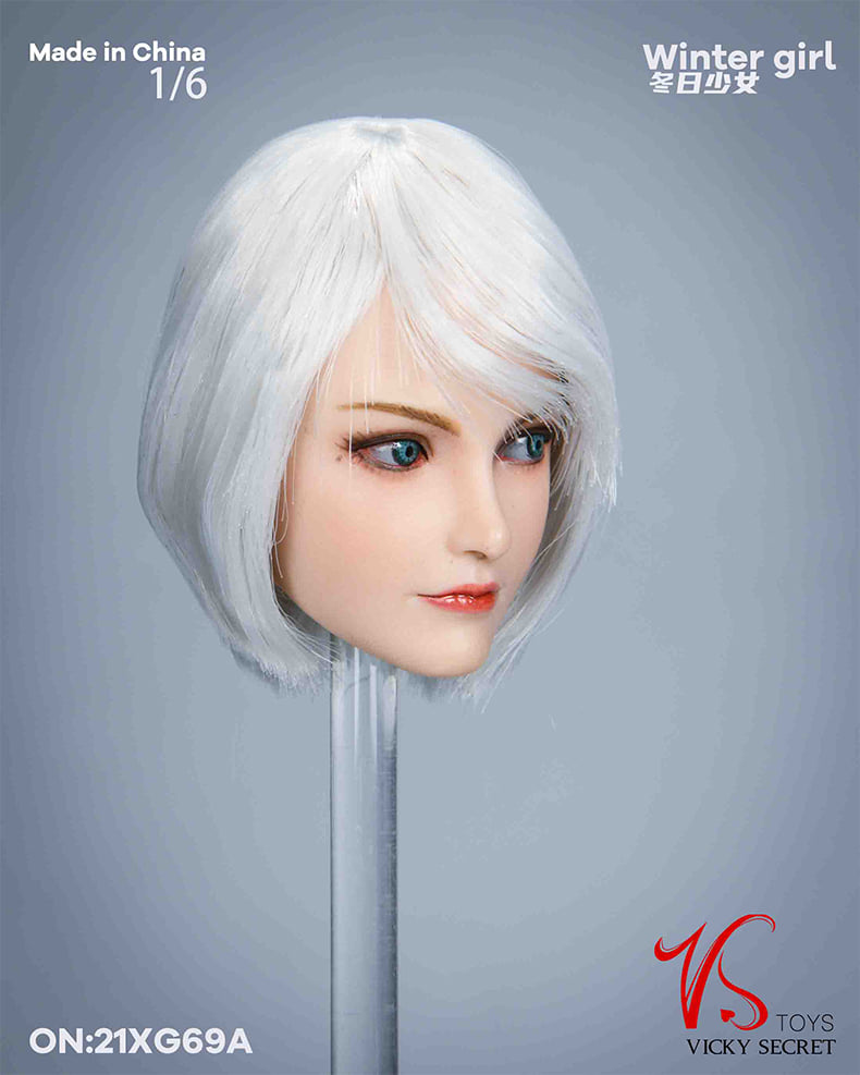 [สั่งจอง]VSTOYS 21XG69 1/6 : Winter girl Headsculpt+ JK Suit (Without Plastic Body)
